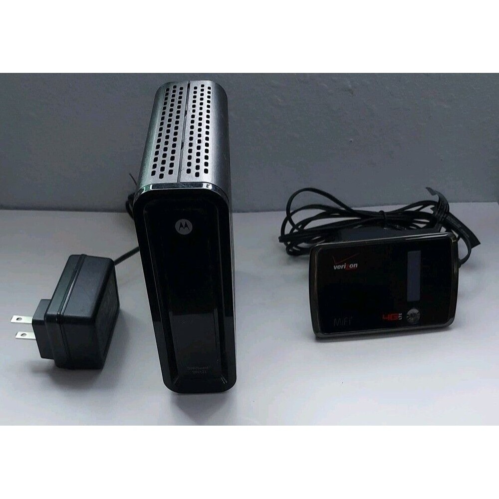 Motorola Model SB6121 Surfboard Cable Modem & Verizon MiFi 4G